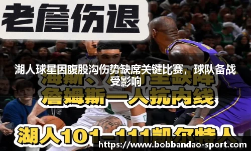 湖人球星因腹股沟伤势缺席关键比赛，球队备战受影响